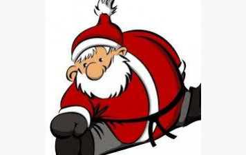 Visite du père noël pour les babys et les éveils